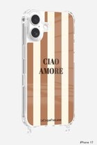 【ラ コック フランセーズ/La Coque Francaise】のiPhone17 スマホケース CIAO AMORE マロン|ID: prp329100004954316 ipo3291000000037174375