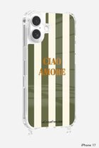 【ラ コック フランセーズ/La Coque Francaise】のiPhone17 スマホケース CIAO AMORE カーキ|ID: prp329100004954316 ipo3291000000037174376