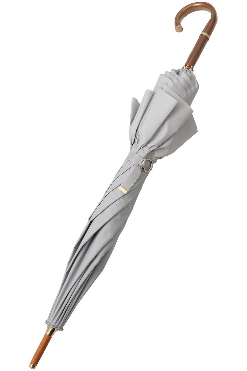 【グレイシー/Gracy】の【晴雨兼用】ショート長傘 Peplum Frill 人気、トレンドファッション・服の通販 founy(ファニー) 　ファッション　Fashion　レディースファッション　Fashion for Women　レイングッズ・傘・晴雨兼用傘　Umbrellas & Rain Gear　ウッド　Wooden Design　ショート　Short, Short Length　ハンカチ　Handkerchief, Hanky　フェミニン　Feminine, Girly　フリル　Frill, Ruffle　ペプラム　Peplum, Flared Hem　モダン　Modern, Contemporary　傘　Umbrella, Parasol　新作・新入荷　New Arrivals / New In　時計　Watch, Wristwatch　other-2|ID: prp329100004954339 ipo3291000000037174512