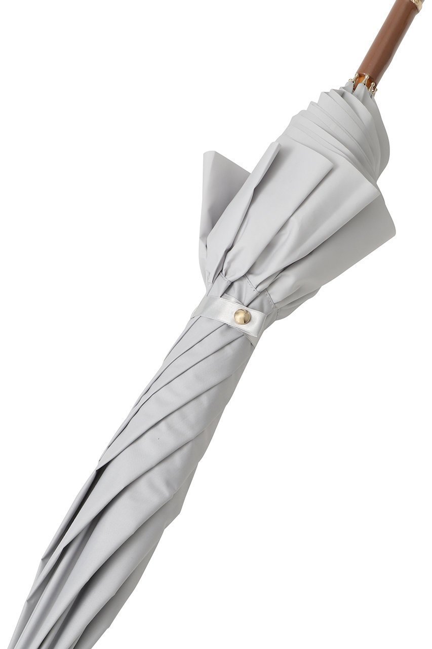 【グレイシー/Gracy】の【晴雨兼用】ショート長傘 Peplum Frill 人気、トレンドファッション・服の通販 founy(ファニー) 　ファッション　Fashion　レディースファッション　Fashion for Women　レイングッズ・傘・晴雨兼用傘　Umbrellas & Rain Gear　ウッド　Wooden Design　ショート　Short, Short Length　ハンカチ　Handkerchief, Hanky　フェミニン　Feminine, Girly　フリル　Frill, Ruffle　ペプラム　Peplum, Flared Hem　モダン　Modern, Contemporary　傘　Umbrella, Parasol　新作・新入荷　New Arrivals / New In　時計　Watch, Wristwatch　other-3|ID: prp329100004954339 ipo3291000000037174513