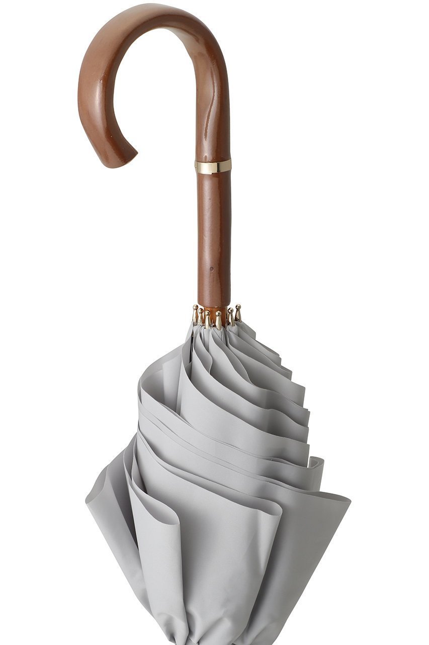 【グレイシー/Gracy】の【晴雨兼用】ショート長傘 Peplum Frill 人気、トレンドファッション・服の通販 founy(ファニー) 　ファッション　Fashion　レディースファッション　Fashion for Women　レイングッズ・傘・晴雨兼用傘　Umbrellas & Rain Gear　ウッド　Wooden Design　ショート　Short, Short Length　ハンカチ　Handkerchief, Hanky　フェミニン　Feminine, Girly　フリル　Frill, Ruffle　ペプラム　Peplum, Flared Hem　モダン　Modern, Contemporary　傘　Umbrella, Parasol　新作・新入荷　New Arrivals / New In　時計　Watch, Wristwatch　other-4|ID: prp329100004954339 ipo3291000000037174514