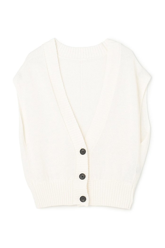 【アンクレイヴ/uncrave】のラミーリネンニット ベスト インテリア・キッズ・メンズ・レディースファッション・服の通販 founy(ファニー) https://founy.com/ ファッション Fashion レディースファッション Fashion for Women トップス・カットソー Cut & Sew Tops ニット Knit Tops & Sweaters ベスト&ジレ / 重ね着スタイル Vests & Gilets カジュアルプルオーバー・ニットトップス Pullovers & Knit Tops / Casual Pullovers スリーブ Sleeve, Long Sleeve / Short Sleeve フレンチ French, French Style ベスト Vest, Waistcoat エレガント 上品 Elegant 夏 Summer 新作・新入荷 New Arrivals / New In |ID: prp329100004954340 ipo3291000000037174579