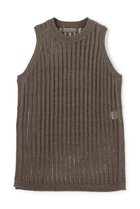 【アンクレイヴ/uncrave】のラミーリネンニット タンクトップ カーキベージュ|ID: prp329100004954341 ipo3291000000037174593