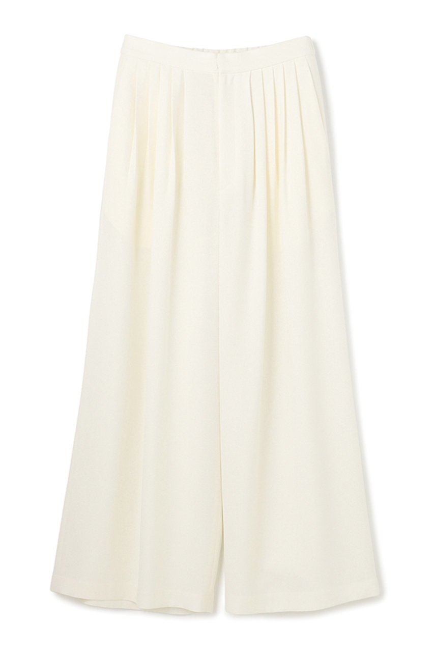 【アンクレイヴ/uncrave】のリネンライクツイル ワイドパンツ インテリア・キッズ・メンズ・レディースファッション・服の通販 founy(ファニー) 　ファッション　Fashion　レディースファッション　Fashion for Women　パンツ　Pants & Trousers　シャンブレー　Chambray, Denim-Like Fabric　ツイード　Twill, Twill Weave　フロント　Front, Front Design　ランダム　Random, Irregular　リアル　Real, Realistic　ワイド　Wide, Wide Fit　夏　Summer　新作・新入荷　New Arrivals / New In　オフ|ID: prp329100004954342 ipo3291000000037174611