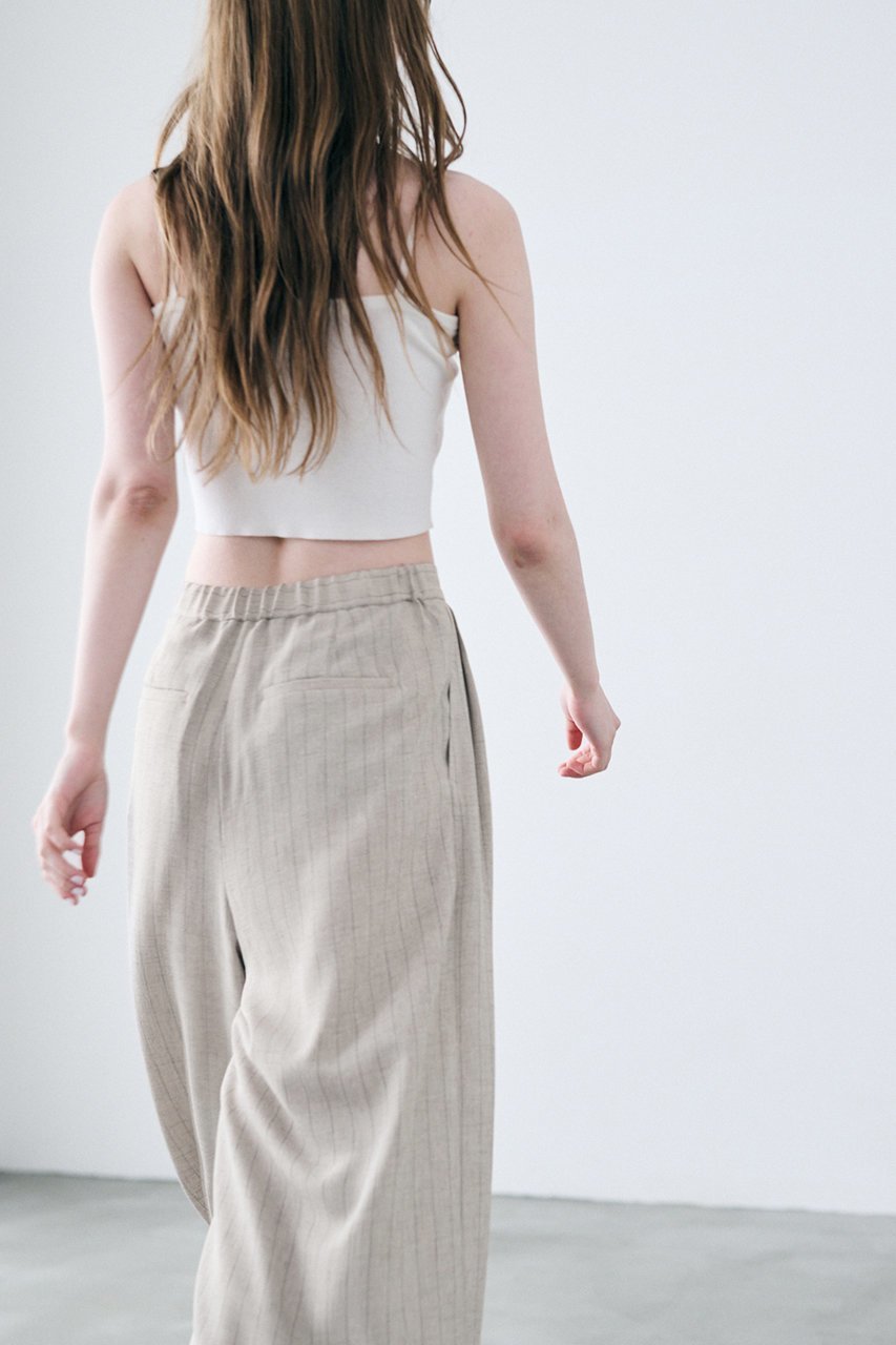 【アンクレイヴ/uncrave】のリネンライクツイル ワイドパンツ 人気、トレンドファッション・服の通販 founy(ファニー) 　ファッション　Fashion　レディースファッション　Fashion for Women　パンツ　Pants & Trousers　シャンブレー　Chambray, Denim-Like Fabric　ツイード　Twill, Twill Weave　フロント　Front, Front Design　ランダム　Random, Irregular　リアル　Real, Realistic　ワイド　Wide, Wide Fit　夏　Summer　新作・新入荷　New Arrivals / New In　other-4|ID: prp329100004954342 ipo3291000000037174617