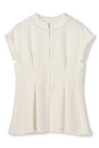 【アンクレイヴ/uncrave】のリネンライクツイル ジレブラウス オフ|ID: prp329100004954343 ipo3291000000037174620