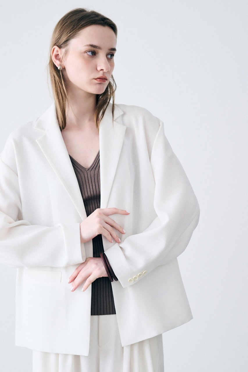 【アンクレイヴ/uncrave】のリネンライクツイル ジャケット 人気、トレンドファッション・服の通販 founy(ファニー) 　ファッション　Fashion　レディースファッション　Fashion for Women　アウター　Coat / Outerwear Collection　レディースジャケット・軽アウター　Jackets　カーディガン　Cardigan, Knitwear　シャンブレー　Chambray, Denim-Like Fabric　ジャケット　Jacket, Outerwear　ツイード　Twill, Twill Weave　ボトム　Bottoms, Lower Wear　ランダム　Random, Irregular　リアル　Real, Realistic　夏　Summer　新作・新入荷　New Arrivals / New In　 other-1|ID: prp329100004954344 ipo3291000000037174624