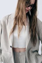 【アンクレイヴ/uncrave】のリネンライクツイル ジャケット ブラックストライプ|ID: prp329100004954344 ipo3291000000037174627