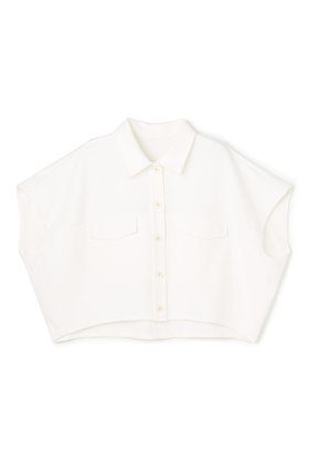 【アンクレイヴ/uncrave】のジョーゼットダブルジャージー トップス 人気、トレンドファッション・服の通販 founy(ファニー) ファッション Fashion レディースファッション Fashion for Women トップス・カットソー Cut & Sew Tops シャツ・ブラウス・オフィスカジュアル Elegant Blouses & Button-Ups ロングTシャツ・Tシャツ Longline T-Shirts & Tees カットソー・ベーシックTシャツ Cut-and-Sewn Tops / Stretch Tees & Basics ショート Short, Short Length ジョーゼット Georgette, Semi-Sheer Fabric ストレッチ Stretch, Stretchy Fabric スリーブ Sleeve, Long Sleeve / Short Sleeve ダブル Double, Double-Breasted フェイス Face, Facial Design フォルム Silhouette, Form ブルゾン Blouson, Bomber Jacket 新作・新入荷 New Arrivals / New In |ID:prp329100004954347