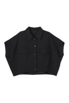 【アンクレイヴ/uncrave】のジョーゼットダブルジャージー トップス ブラック|ID: prp329100004954347 ipo3291000000037174644