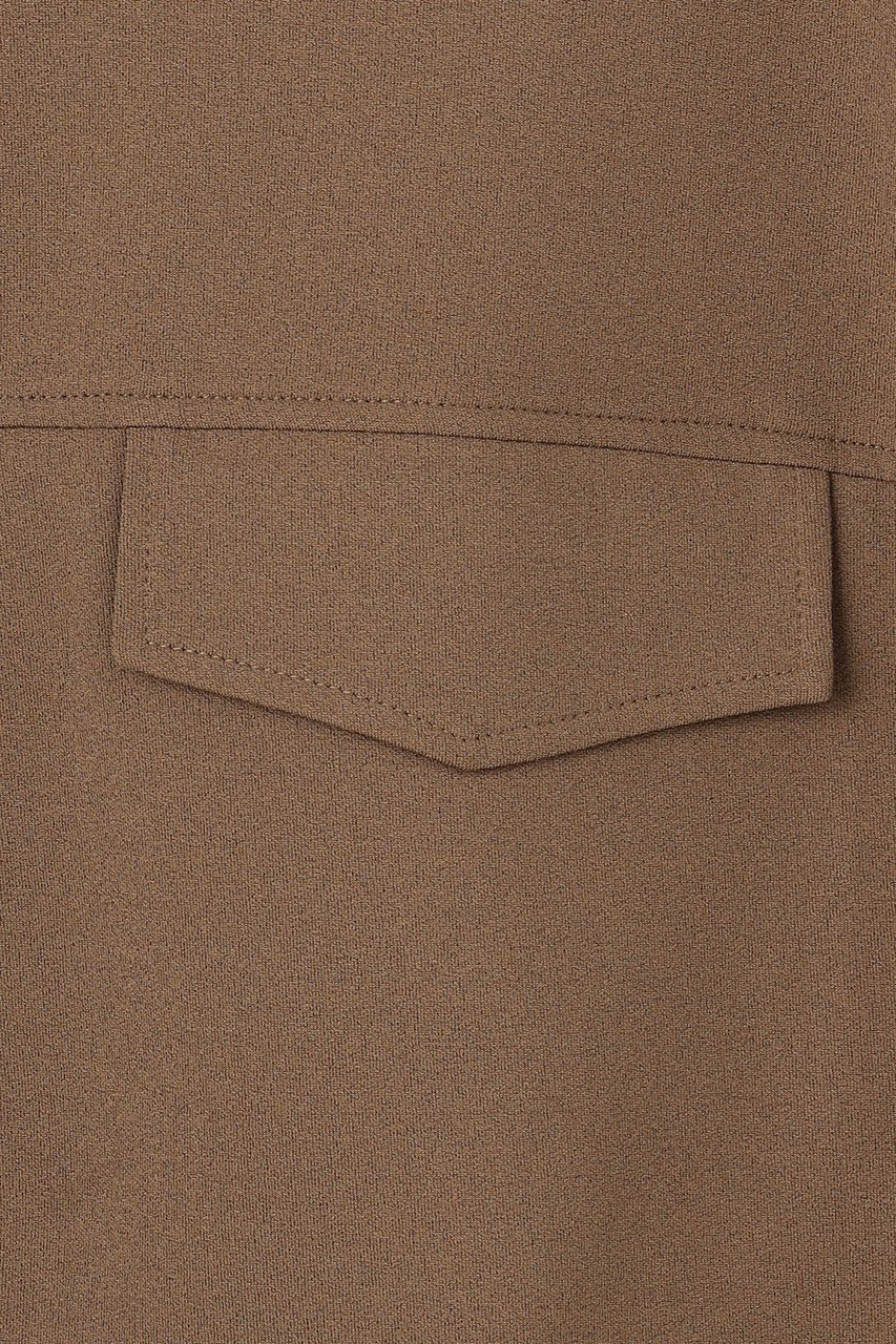 【アンクレイヴ/uncrave】のジョーゼットダブルジャージー トップス 人気、トレンドファッション・服の通販 founy(ファニー) 　ファッション　Fashion　レディースファッション　Fashion for Women　トップス・カットソー　Cut & Sew Tops　シャツ・ブラウス・オフィスカジュアル　Elegant Blouses & Button-Ups　ロングTシャツ・Tシャツ　Longline T-Shirts & Tees　カットソー・ベーシックTシャツ　Cut-and-Sewn Tops / Stretch Tees & Basics　ショート　Short, Short Length　ジョーゼット　Georgette, Semi-Sheer Fabric　ストレッチ　Stretch, Stretchy Fabric　スリーブ　Sleeve, Long Sleeve / Short Sleeve　ダブル　Double, Double-Breasted　フェイス　Face, Facial Design　フォルム　Silhouette, Form　ブルゾン　Blouson, Bomber Jacket　新作・新入荷　New Arrivals / New In　other-5|ID: prp329100004954347 ipo3291000000037174648