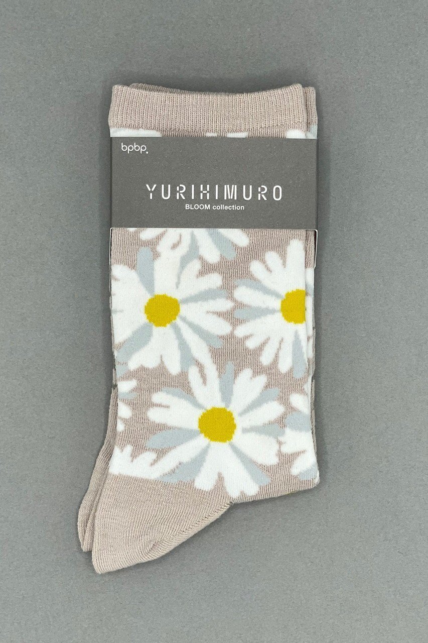 【ビーピービーピー/bpbp】の【YURI HIMURO】氷室友里 マーガレット ソックス 人気、トレンドファッション・服の通販 founy(ファニー) 　ファッション　Fashion　レディースファッション　Fashion for Women　ソックス&靴下　Socks & Hosiery　レッグウェア・ストッキング　Legwear & Hosiery　コレクション　Collection, Seasonal Line　ストレッチ　Stretch, Stretchy Fabric　ソックス　Socks, Hosiery　フラワー　Flower, Floral　マーガレット　Marguerite, Daisy Pattern　ミドル　Middle Length, Mid Height　モチーフ　Motif, Design Theme　おすすめ　Recommended / Our Picks　ギフト プレゼント　Gift / Present　other-3|ID: prp329100004954350 ipo3291000000037174755