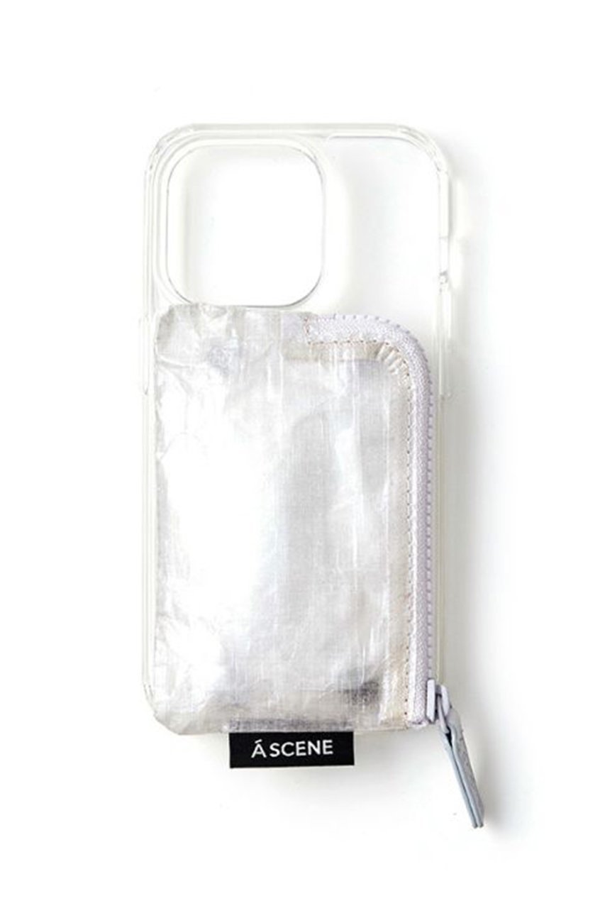 【エーシーン/A SCENE】のiPhone14/14Pro B&C clear case with Dyneema インテリア・キッズ・メンズ・レディースファッション・服の通販 founy(ファニー) 　ファッション　Fashion　レディースファッション　Fashion for Women　iPhone アイフォーン　iPhone　アウトドア　Outdoor Clothing　ショルダー　Shoulder, Shoulder Strap　ポケット　Pocket, Pocket Detail　ラップ　Wrap, Wrap Design　軽量　Lightweight, Ultra Light　ホワイト|ID: prp329100004954389 ipo3291000000037175047