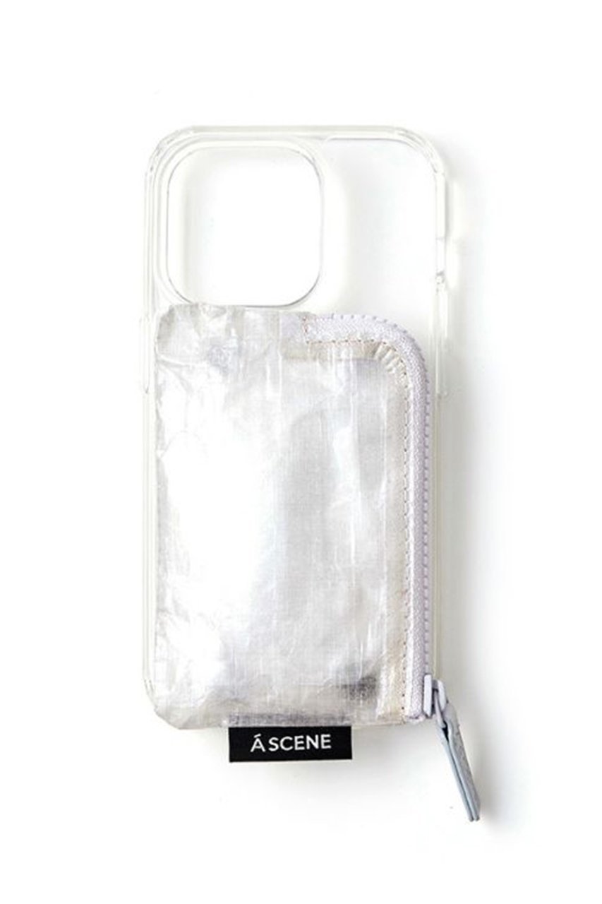 【エーシーン/A SCENE】のiPhone16/16Pro/16ProMax B&C clear case with Dyneema インテリア・キッズ・メンズ・レディースファッション・服の通販 founy(ファニー) 　ファッション　Fashion　レディースファッション　Fashion for Women　iPhone アイフォーン　iPhone　アウトドア　Outdoor Clothing　ショルダー　Shoulder, Shoulder Strap　ポケット　Pocket, Pocket Detail　ラップ　Wrap, Wrap Design　軽量　Lightweight, Ultra Light　ホワイト|ID: prp329100004954401 ipo3291000000037175121