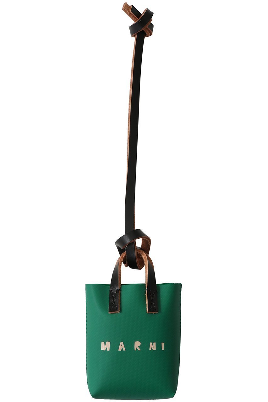 【マルニ/MARNI】のマイクロトートバッグチャーム インテリア・キッズ・メンズ・レディースファッション・服の通販 founy(ファニー) 　ファッション　Fashion　レディースファッション　Fashion for Women　バッグ　Bags　ギフト プレゼント　Gift / Present　チャーム　Charm, Pendant　モチーフ　Motif, Design Theme　ラップ　Wrap, Wrap Design　シーグリーン|ID: prp329100004954412 ipo3291000000037175192