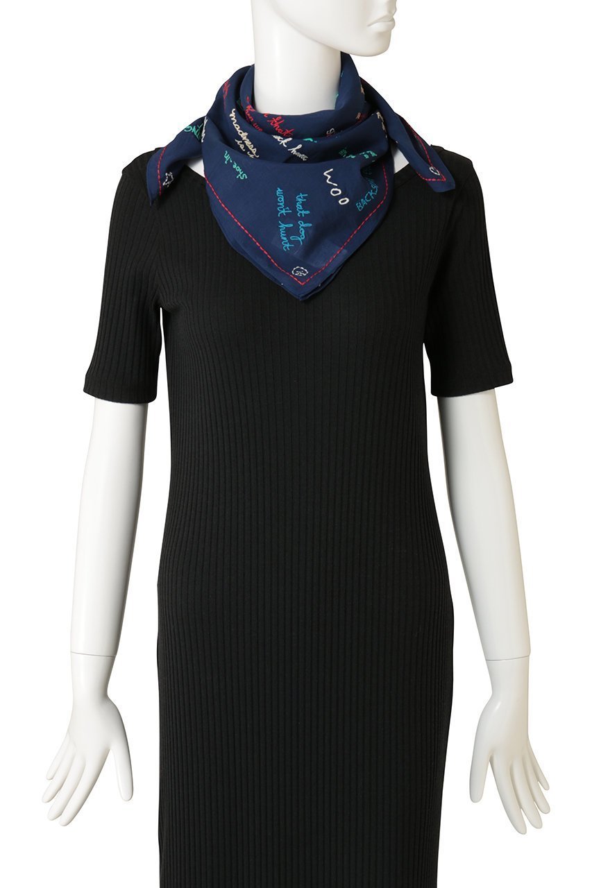 【マザー/MOTHER】のTHE SCARF IT DOWN ロゴプリントスカーフ (GBB) 人気、トレンドファッション・服の通販 founy(ファニー) 　ファッション　Fashion　レディースファッション　Fashion for Women　ストール　Soft & Warm Scarves　マフラー・スヌード / 冬小物の定番　Scarves & Mufflers　なめらか　Smooth, Silky Texture　カラフル　Colorful Design　スカーフ　Scarf, Neckwear　ストール　Stole, Wrap　マフラー　Scarf, Muffler　other-3|ID: prp329100004954426 ipo3291000000037175281