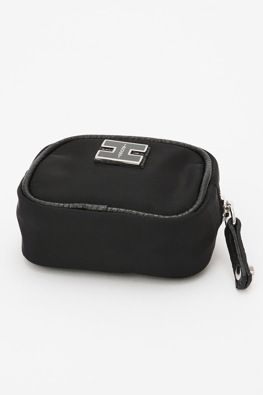 【イアクッチ/IACUCCI】のアーゴ チャーム NYLON/CERVO 人気、トレンドファッション・服の通販 founy(ファニー) 　ファッション　Fashion　レディースファッション　Fashion for Women　ポーチ&ミニバッグ　Pouches & Mini Bags　アクセサリー　Fashion Accessories　エレガント 上品　Elegant　スクエア　Square, Square Shape　チャーム　Charm, Pendant　人気　Popular, Best Seller　ポーチ　Pouch, Small Case　リップ　Lip, Lip Motif　other-7|ID: prp329100004954428 ipo3291000000037175302