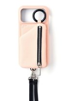 【エジュー/ajew】のiPhoneProMax/17air ajew cadenas zipphone case shoulder ピーチピンク|ID: prp329100004954436 ipo3291000000037175357