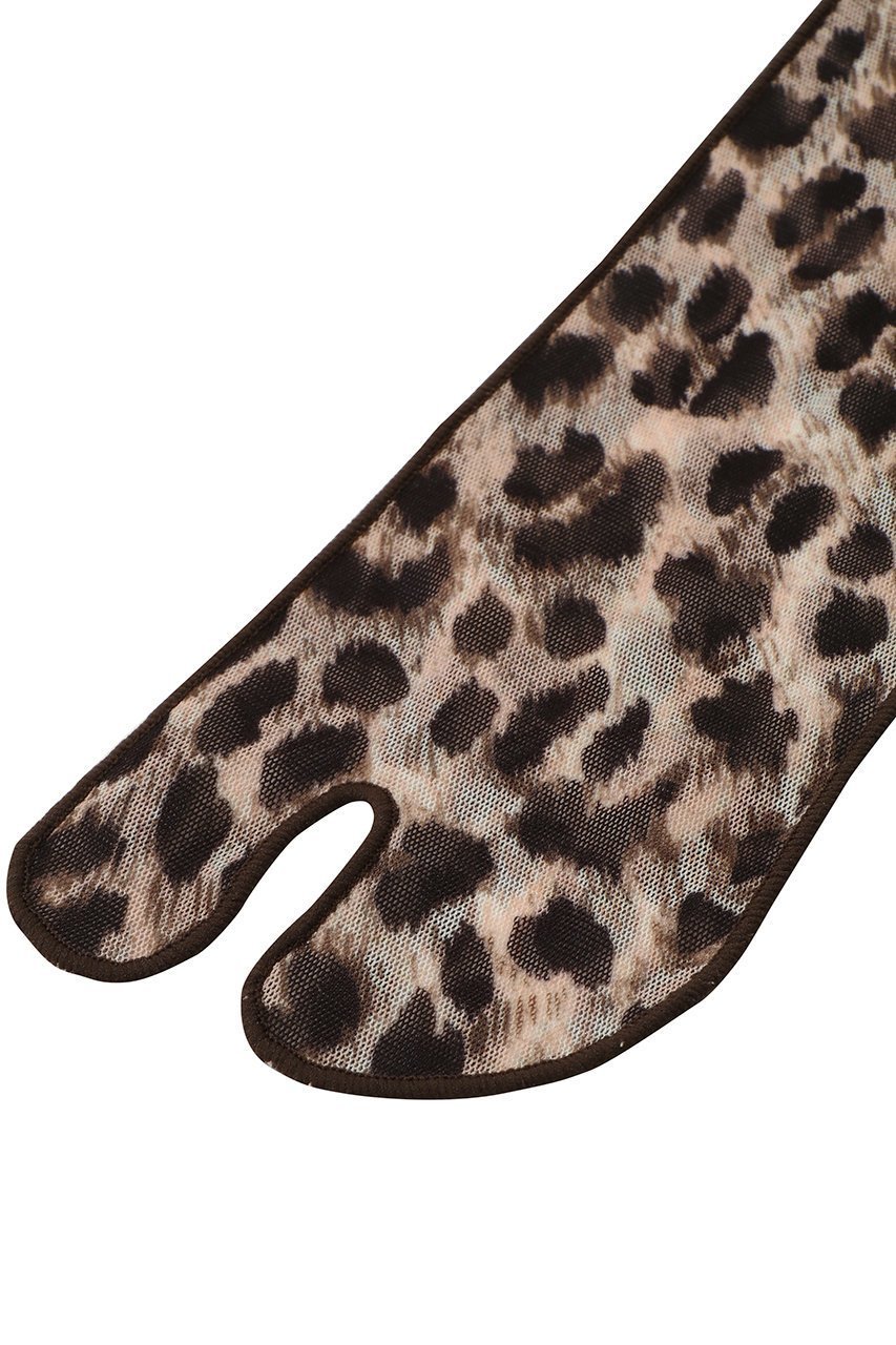 【エリオポール/heliopole】の【MARCOMONDE】LEOPARD TABI ソックス 人気、トレンドファッション・服の通販 founy(ファニー) 　ファッション　Fashion　レディースファッション　Fashion for Women　ソックス&靴下　Socks & Hosiery　レッグウェア・ストッキング　Legwear & Hosiery　サンダル　Sandals, Summer Shoes　ソックス　Socks, Hosiery　トレンド　Trend, Trending Now　フィット　Fit, Slim Fit　フォルム　Silhouette, Form　レオパード　Leopard, Animal Print　エレガント 上品　Elegant　other-2|ID: prp329100004954474 ipo3291000000037175589