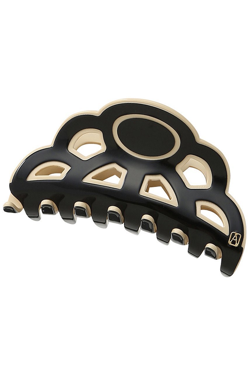 【アレクサンドル ドゥ パリ/ALEXANDRE DE PARIS】のシャンデリアクリップM インテリア・キッズ・メンズ・レディースファッション・服の通販 founy(ファニー) 　ファッション　Fashion　レディースファッション　Fashion for Women　シュシュ&ヘアアクセ/ヘアアレンジ　Scrunchies & Hair Accessories　アクセサリー　Fashion Accessories　シンプル　Simple, Minimal　バレッタ　Barrette, Hair Clip　フェミニン　Feminine, Girly　エレガント 上品　Elegant　定番　Standard, Basic Item　ブラック×ベージュ|ID: prp329100004954477 ipo3291000000037175606