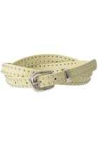 【メゾンスペシャル/MAISON SPECIAL】のStudded Thin Belt/スタッズ細ベルト L.YEL(ライトイエロー)|ID: prp329100004954478 ipo3291000000037175610