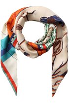 【エリオポール/heliopole】の【manipuri】DIAMOND スカーフ 人気、トレンドファッション・服の通販 founy(ファニー) ファッション Fashion レディースファッション Fashion for Women ストール Soft & Warm Scarves マフラー・スヌード / 冬小物の定番 Scarves & Mufflers おすすめ Recommended / Our Picks シルク Silk, 100% Silk スカーフ Scarf, Neckwear ストール Stole, Wrap フォルム Silhouette, Form マフラー Scarf, Muffler ヴィンテージ Vintage Style thumbnail オレンジ|ID: prp329100004954480 ipo3291000000037175630