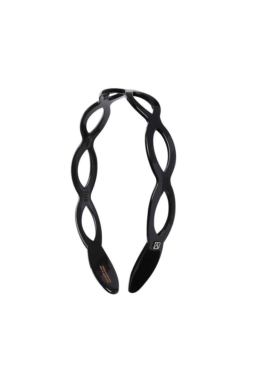 【アレクサンドル ドゥ パリ/ALEXANDRE DE PARIS】のカチューシャ インテリア・キッズ・メンズ・レディースファッション・服の通販 founy(ファニー) 　ファッション　Fashion　レディースファッション　Fashion for Women　シュシュ&ヘアアクセ/ヘアアレンジ　Scrunchies & Hair Accessories　アクセサリー　Fashion Accessories　チェーン　Chain, Chain Strap　パターン　Pattern, Design Print　ベーシック　Basic, Essential　レース　Lace, Lace Fabric　エレガント 上品　Elegant　ブラック(N)|ID: prp329100004954483 ipo3291000000037175651