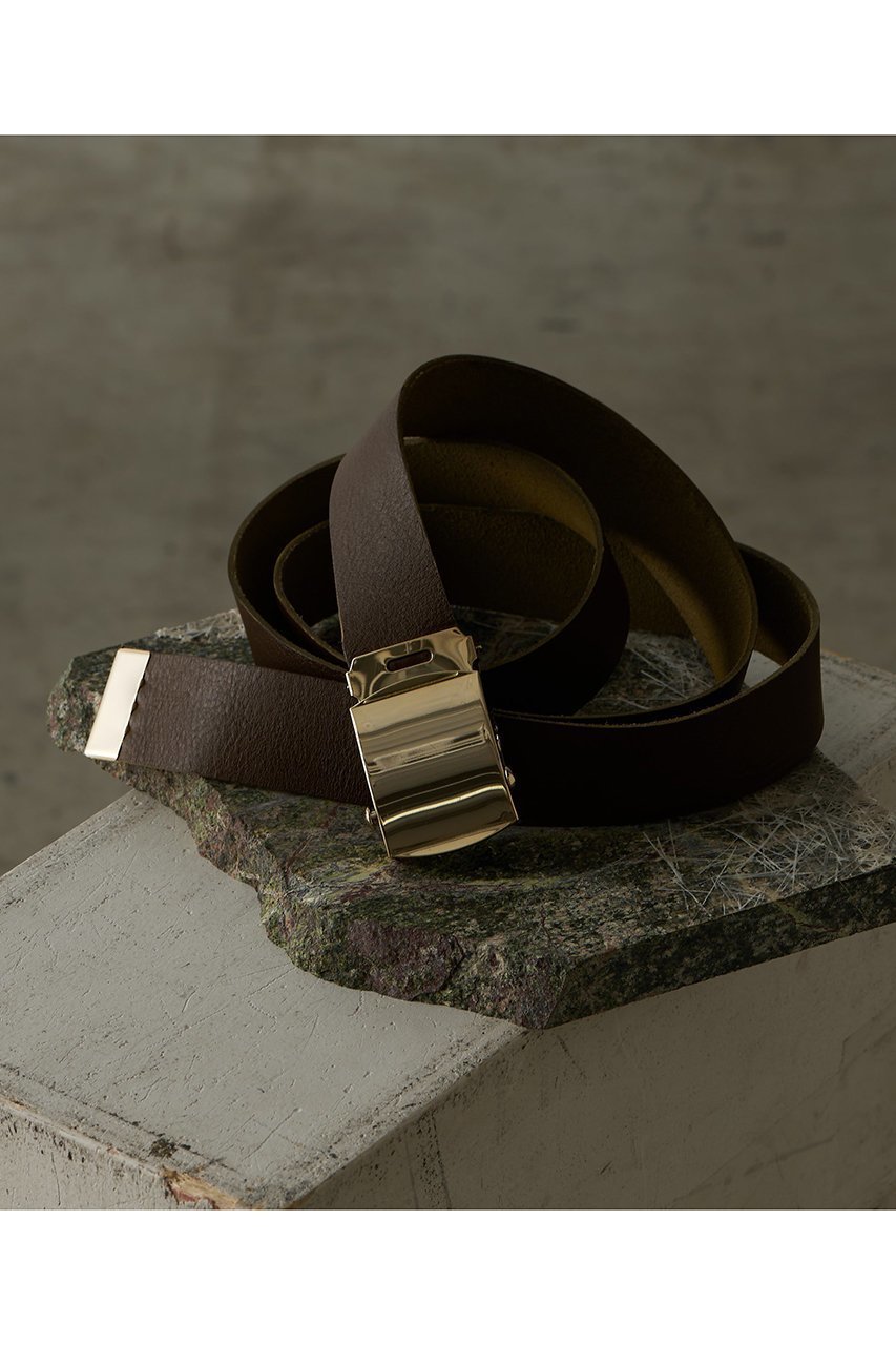 【ウィムガゼット/Whim Gazette】の【Hoaw.】レザーガチャベルト インテリア・キッズ・メンズ・レディースファッション・服の通販 founy(ファニー) 　ファッション　Fashion　レディースファッション　Fashion for Women　ベルト&ウエストマーク　Belts & Waist Accessories　アクセサリー　Fashion Accessories　シューズ　Shoes, Footwear　シルバー　Silver, Metallic Silver　ジャケット　Jacket, Outerwear　スマート　Smart, Elegant　スラックス　Slacks, Dress Pants　デニム　Denim, Jeans Material　ミリタリー　Military, Army Style　モチーフ　Motif, Design Theme　ワーク　Workwear, Utility Style　エレガント 上品　Elegant　ダークブラウン|ID: prp329100004954497 ipo3291000000037175751