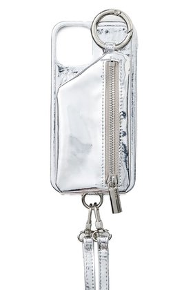 【エジュー/ajew】のiPhone12/12Pro ajew HOLIDAY cadenas zipphone case shoulder 人気、トレンドファッション・服の通販 founy(ファニー) ファッション Fashion レディースファッション Fashion for Women カメラ Camera Accessories シルバー Silver, Metallic Silver シンプル Simple, Minimal 定番 Standard, Basic Item ポケット Pocket, Pocket Detail メタル Metal, Metal Parts iPhone アイフォーン iPhone |ID:prp329100004954502