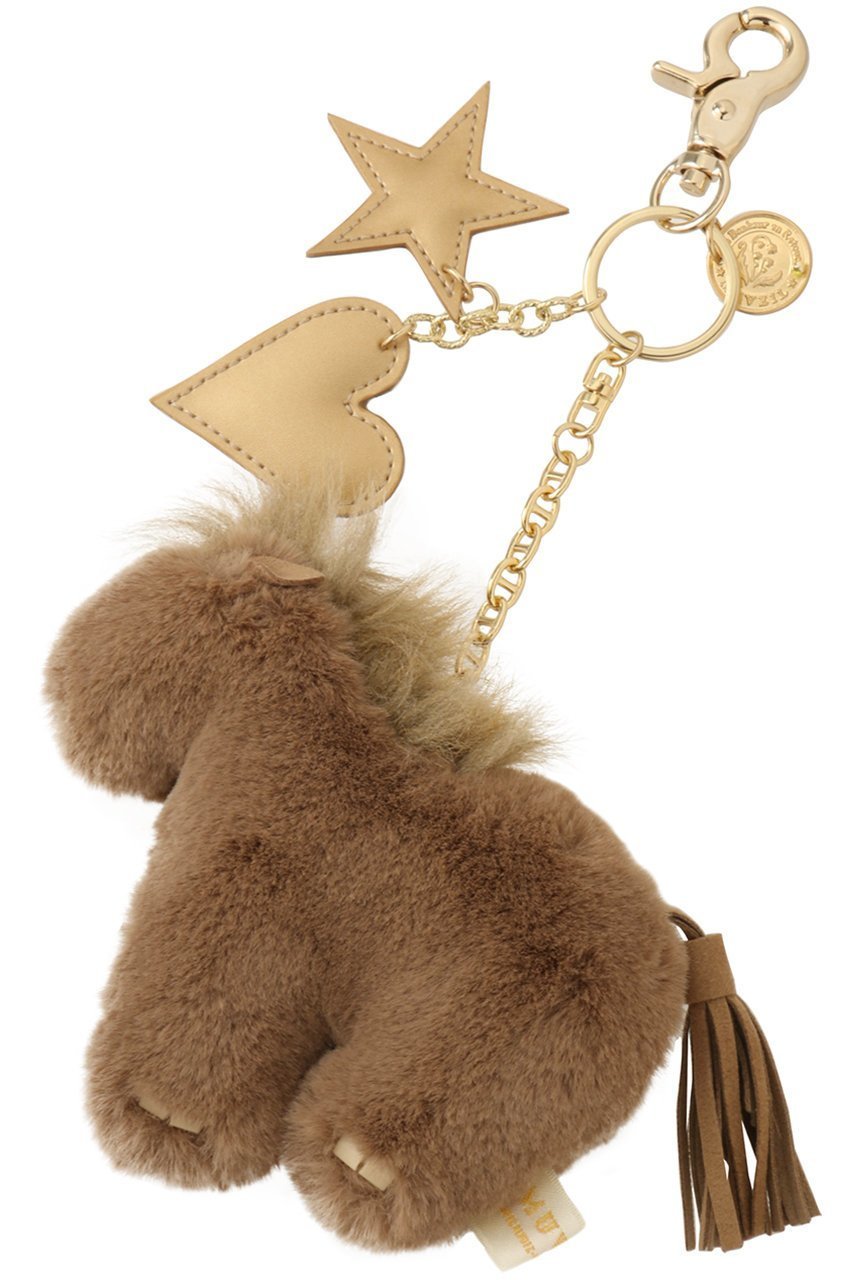 【ミュベール/MUVEIL】のホースチャーム インテリア・キッズ・メンズ・レディースファッション・服の通販 founy(ファニー) 　ファッション　Fashion　レディースファッション　Fashion for Women　おすすめ　Recommended / Our Picks　ギフト プレゼント　Gift / Present　タッセル　Tassel, Fringe　チャーム　Charm, Pendant　フェイクファー　Faux Fur, Imitation Fur　モチーフ　Motif, Design Theme　ラップ　Wrap, Wrap Design　エレガント 上品　Elegant　ベージュ|ID: prp329100004954534 ipo3291000000037175981