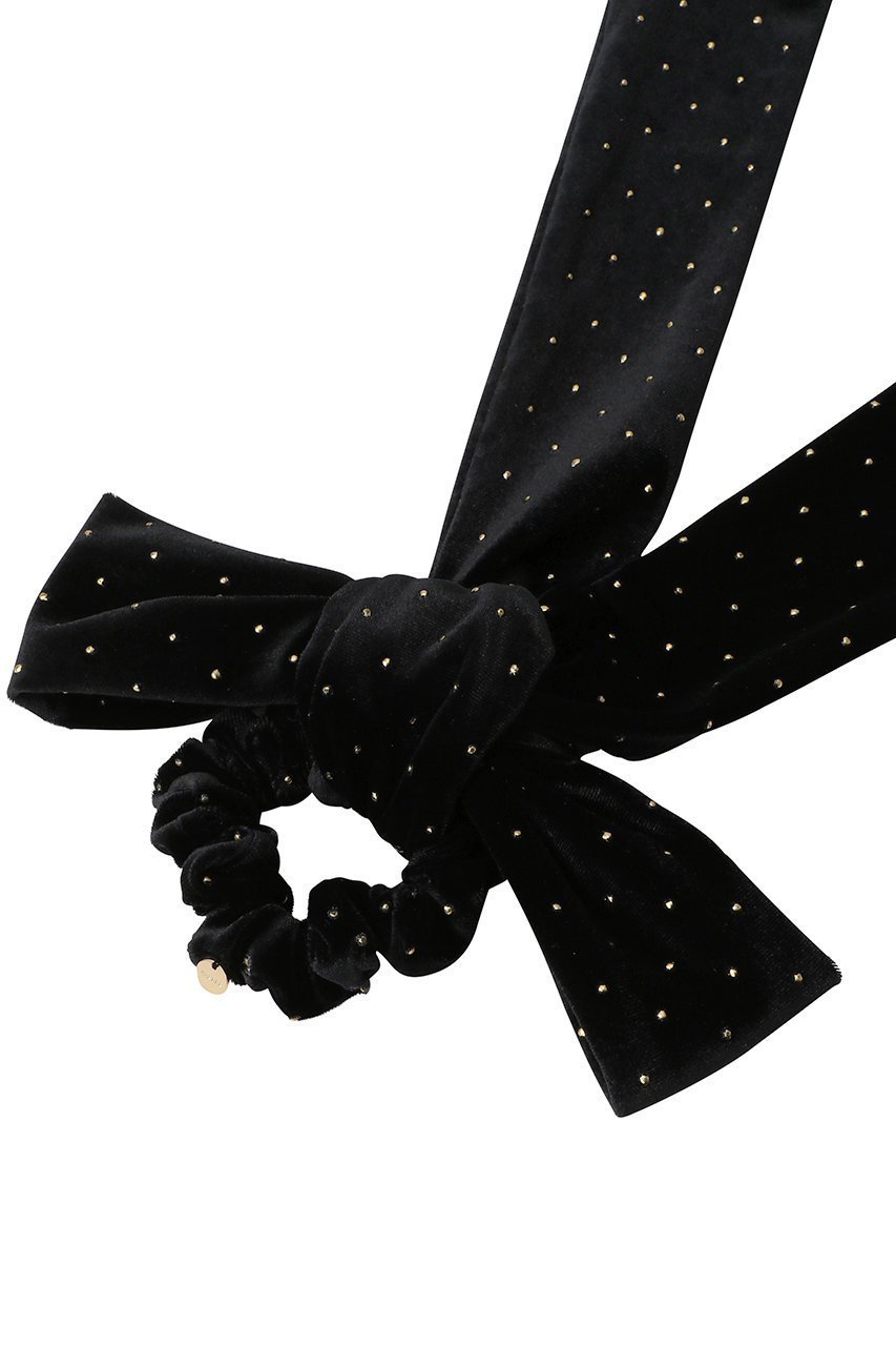 【トレス/TRESSE】のBRIGITTE Dot Ribbon Chouchou 人気、トレンドファッション・服の通販 founy(ファニー) 　ファッション　Fashion　レディースファッション　Fashion for Women　シュシュ&ヘアアクセ/ヘアアレンジ　Scrunchies & Hair Accessories　おすすめ　Recommended / Our Picks　アクセサリー　Fashion Accessories　シンプル　Simple, Minimal　ドット　Polka Dot, Dot Pattern　ベルベット　Velvet, Velvety　リボン　Ribbon, Bow　other-4|ID: prp329100004954566 ipo3291000000037176206
