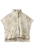 【キッドブルー/KID BLUE】の25シャギーブーケショルダーウォーマ 人気、トレンドファッション・服の通販 founy(ファニー) ファッション Fashion レディースファッション Fashion for Women ストール Soft & Warm Scarves マフラー・スヌード / 冬小物の定番 Scarves & Mufflers お家時間・ステイホーム Stay Home / At Home スタンド Stand Collar, Upright Stand ストール Stole, Wrap フェミニン Feminine, Girly フラワー Flower, Floral フリル Frill, Ruffle マフラー Scarf, Muffler thumbnail ゴールド|ID: prp329100004954580 ipo3291000000037176285