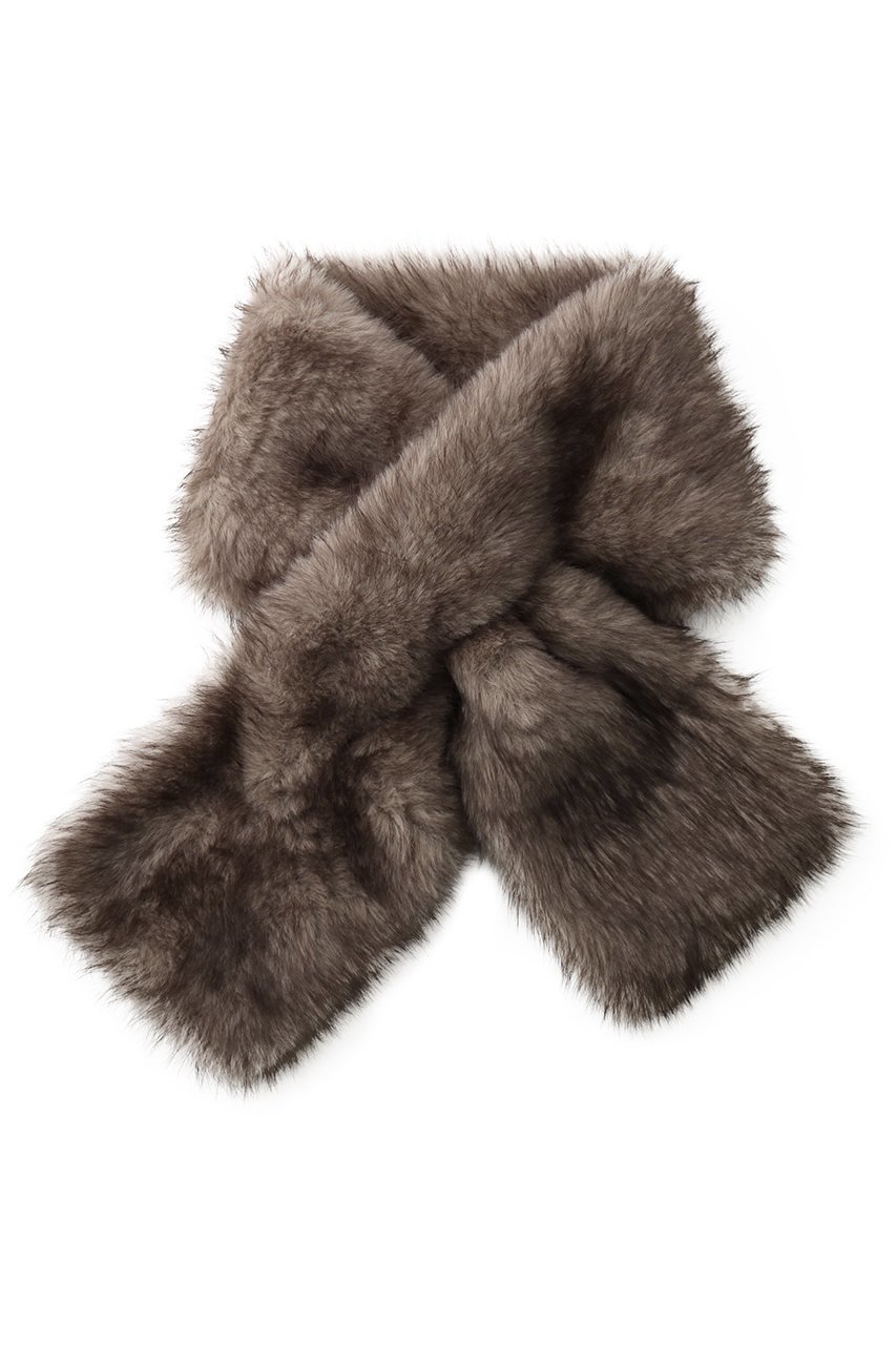 【マルティニーク/martinique】のフェイクファーストール インテリア・キッズ・メンズ・レディースファッション・服の通販 founy(ファニー) 　ファッション　Fashion　レディースファッション　Fashion for Women　ストール　Soft & Warm Scarves　マフラー・スヌード / 冬小物の定番　Scarves & Mufflers　エレガント 上品　Elegant　ストール　Stole, Wrap　スリット　Slit, Slit Detail　フェイクファー　Faux Fur, Imitation Fur　マフラー　Scarf, Muffler　A/W・秋冬　Autumn/Winter　モカ|ID: prp329100004954581 ipo3291000000037176294