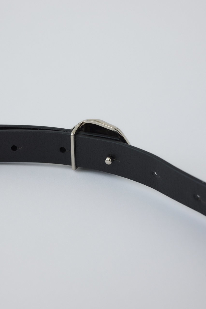 【リムアーク/RIM.ARK】のStone motif leather belt/レザーベルト 人気、トレンドファッション・服の通販 founy(ファニー) 　ファッション　Fashion　レディースファッション　Fashion for Women　ベルト&ウエストマーク　Belts & Waist Accessories　おすすめ　Recommended / Our Picks　アクセサリー　Fashion Accessories　シンプル　Simple, Minimal　ジャケット　Jacket, Outerwear　ストーン　Stone, Gem-Like　モチーフ　Motif, Design Theme　other-6|ID: prp329100004954598 ipo3291000000037176423