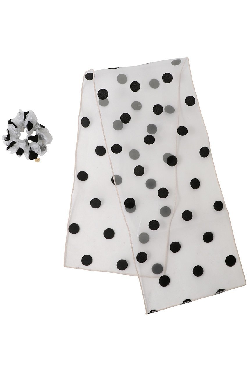 【トレス/TRESSE】のSheer Dot Ribbon Chouchou 人気、トレンドファッション・服の通販 founy(ファニー) 　ファッション　Fashion　レディースファッション　Fashion for Women　シュシュ&ヘアアクセ/ヘアアレンジ　Scrunchies & Hair Accessories　アクセサリー　Fashion Accessories　チュール　Tulip, Tulip Motif　ドット　Polka Dot, Dot Pattern　リボン　Ribbon, Bow　other-5|ID: prp329100004954621 ipo3291000000037176539