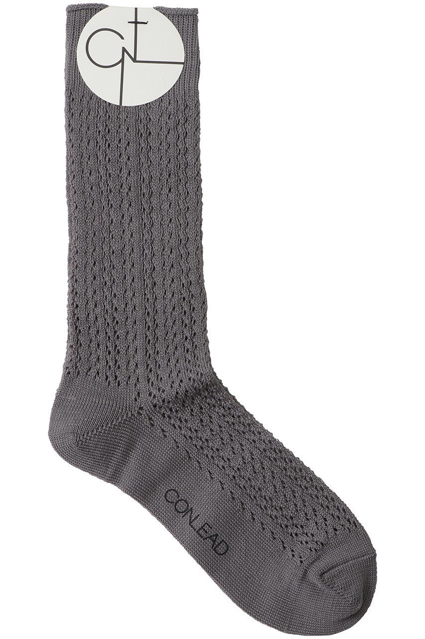 【マルティニーク/martinique】の【CONLEAD】Lace Short ソックス インテリア・キッズ・メンズ・レディースファッション・服の通販 founy(ファニー) 　ファッション　Fashion　レディースファッション　Fashion for Women　ソックス&靴下　Socks & Hosiery　レッグウェア・ストッキング　Legwear & Hosiery　サンダル　Sandals, Summer Shoes　ショート　Short, Short Length　スニーカー　Sneakers, Trainers　ソックス　Socks, Hosiery　フェミニン　Feminine, Girly　レース　Lace, Lace Fabric　グレー|ID: prp329100004954622 ipo3291000000037176543