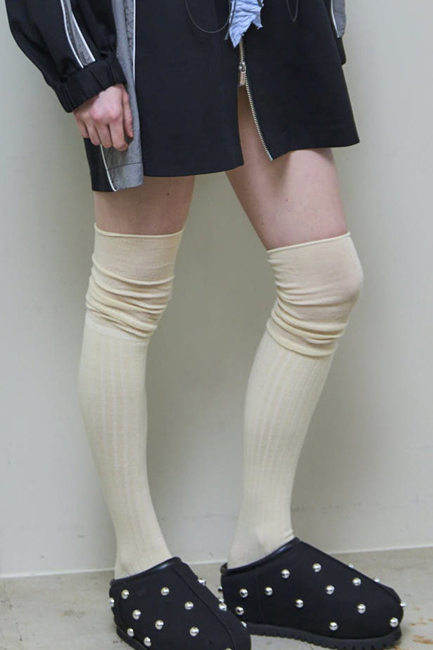 【メゾンスペシャル/MAISON SPECIAL】のKnee-high Socks/ニーハイソックス 人気、トレンドファッション・服の通販 founy(ファニー) 　ファッション　Fashion　レディースファッション　Fashion for Women　ソックス&靴下　Socks & Hosiery　レッグウェア・ストッキング　Legwear & Hosiery　ショート　Short, Short Length　ソックス　Socks, Hosiery　タイツ　Tights, Legwear　トレンド　Trend, Trending Now　ボトム　Bottoms, Lower Wear　other-4|ID: prp329100004954624 ipo3291000000037176557