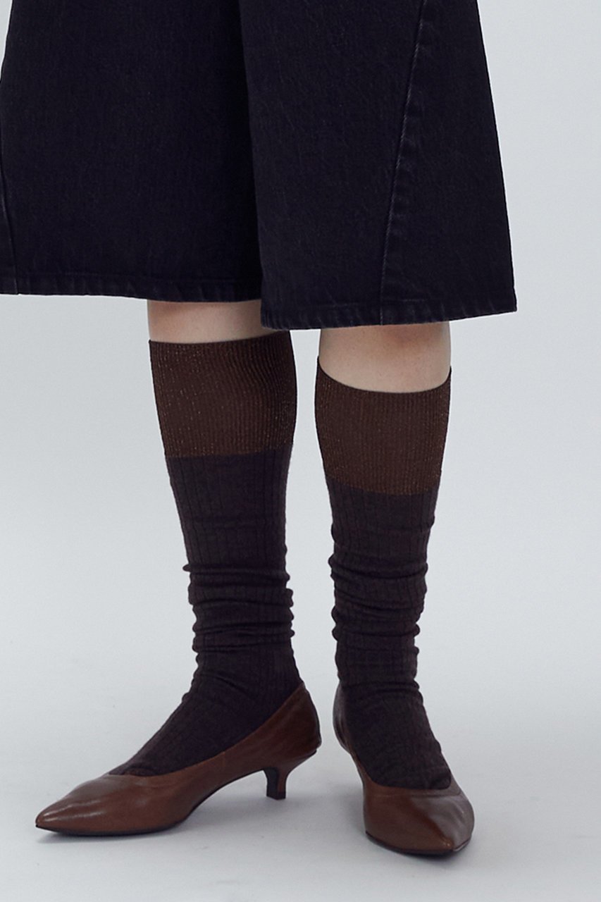 【プルミエ アロンディスモン/1er Arrondissement】の【MARCOMONDE】グリッターハイソックス 人気、トレンドファッション・服の通販 founy(ファニー) 　ファッション　Fashion　レディースファッション　Fashion for Women　ソックス&靴下　Socks & Hosiery　レッグウェア・ストッキング　Legwear & Hosiery　ショート　Short, Short Length　ソックス　Socks, Hosiery　フィット　Fit, Slim Fit　other-5|ID: prp329100004954625 ipo3291000000037176564