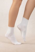 【ブルーフォレ/BLEUFORET】の6593 ソリッドベルベットコットンアンクルソックス ホワイト|ID: prp329100004954626 ipo3291000000037176566