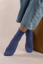 【ブルーフォレ/BLEUFORET】の6593 ソリッドベルベットコットンアンクルソックス パープル|ID: prp329100004954626 ipo3291000000037176575