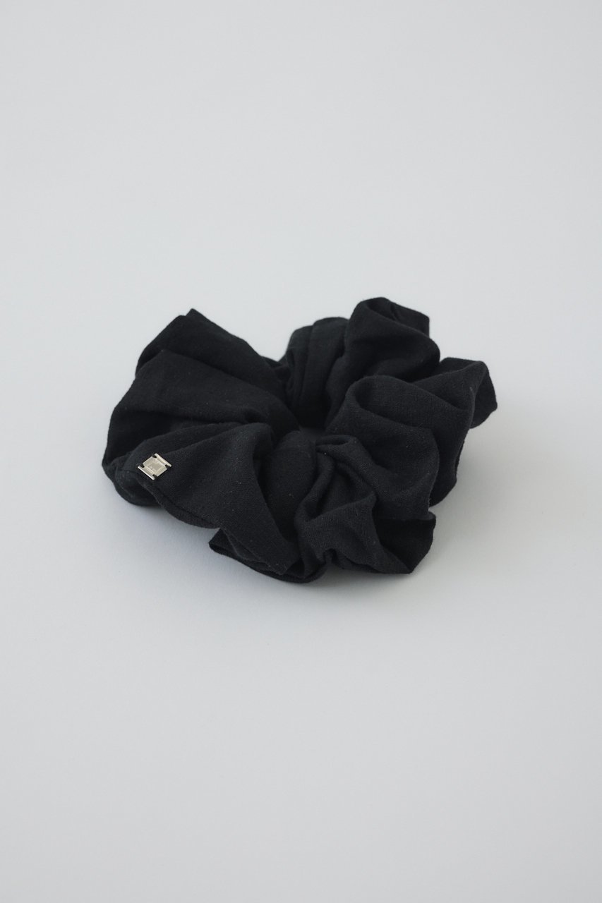 【リムアーク/RIM.ARK】のNatural texture scrunchie/シュシュ インテリア・キッズ・メンズ・レディースファッション・服の通販 founy(ファニー) 　ファッション　Fashion　レディースファッション　Fashion for Women　シュシュ&ヘアアクセ/ヘアアレンジ　Scrunchies & Hair Accessories　アクセサリー　Fashion Accessories　シンプル　Simple, Minimal　ブラック|ID: prp329100004954643 ipo3291000000037176668