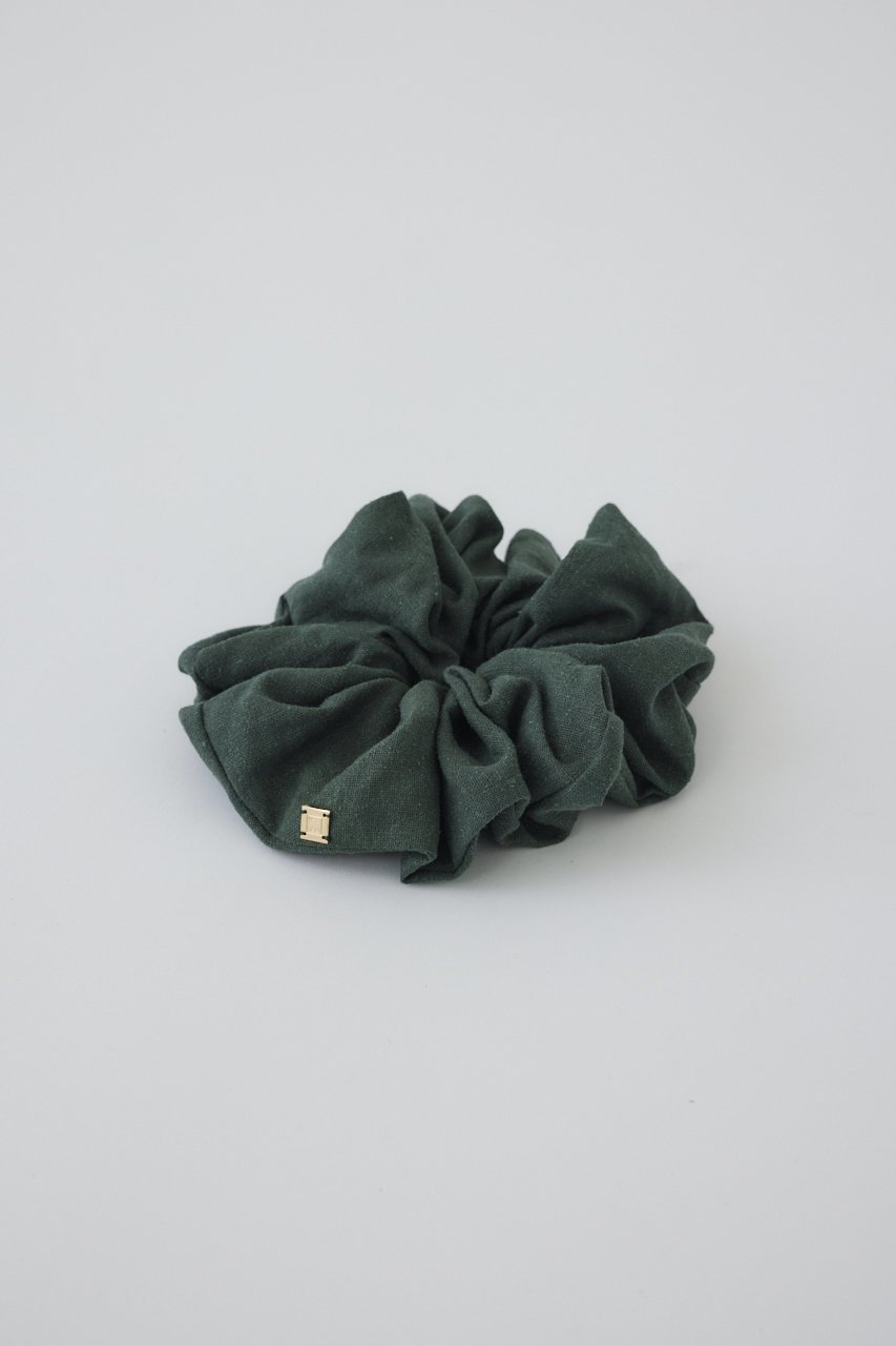 【リムアーク/RIM.ARK】のNatural texture scrunchie/シュシュ インテリア・キッズ・メンズ・レディースファッション・服の通販 founy(ファニー) 　ファッション　Fashion　レディースファッション　Fashion for Women　シュシュ&ヘアアクセ/ヘアアレンジ　Scrunchies & Hair Accessories　アクセサリー　Fashion Accessories　シンプル　Simple, Minimal　グリーン|ID: prp329100004954643 ipo3291000000037176669