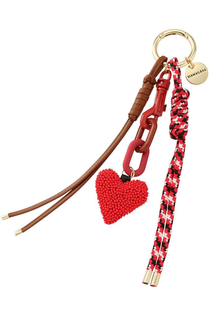 【アルアバイル/allureville】の【VIA MAIL BAG】 HEART CHARM インテリア・キッズ・メンズ・レディースファッション・服の通販 founy(ファニー) 　ファッション　Fashion　レディースファッション　Fashion for Women　イタリア　Italy　チャーム　Charm, Pendant　モチーフ　Motif, Design Theme　ラップ　Wrap, Wrap Design　レッド系|ID: prp329100004954667 ipo3291000000037176813