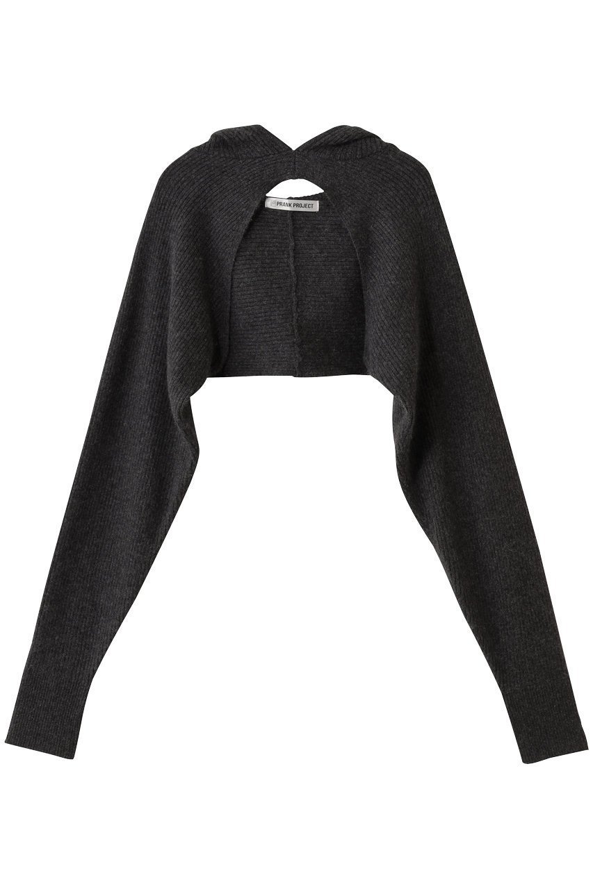 【プランク プロジェクト/PRANK PROJECT】のニットフードスリーブ インテリア・キッズ・メンズ・レディースファッション・服の通販 founy(ファニー) 　ファッション　Fashion　レディースファッション　Fashion for Women　バラクラバ　Balaclava　マフラー　Scarf, Muffler　ロング　Long, Long-Length　羽織　Haori, Light Jacket　GRY(グレー)|ID: prp329100004954668 ipo3291000000037176818