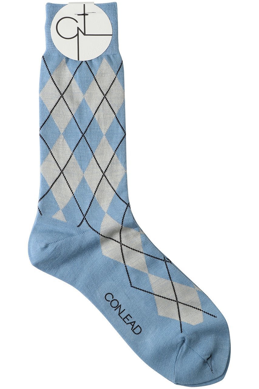 【マルティニーク/martinique】の【CONLEAD】Argyle wool Short ソックス インテリア・キッズ・メンズ・レディースファッション・服の通販 founy(ファニー) 　ファッション　Fashion　レディースファッション　Fashion for Women　ソックス&靴下　Socks & Hosiery　レッグウェア・ストッキング　Legwear & Hosiery　ウォーム　Warm Fabric　ソックス　Socks, Hosiery　A/W・秋冬　Autumn/Winter　サックス|ID: prp329100004954675 ipo3291000000037176872