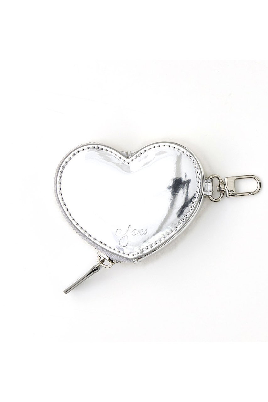 【エジュー/ajew】のajew glow heart pouch 人気、トレンドファッション・服の通販 founy(ファニー) 　ファッション　Fashion　レディースファッション　Fashion for Women　ポーチ&ミニバッグ　Pouches & Mini Bags　アクセサリー　Fashion Accessories　チャーム　Charm, Pendant　ホリデーシーズン　Holiday Season　ポーチ　Pouch, Small Case　メタル　Metal, Metal Parts　other-2|ID: prp329100004954690 ipo3291000000037176968