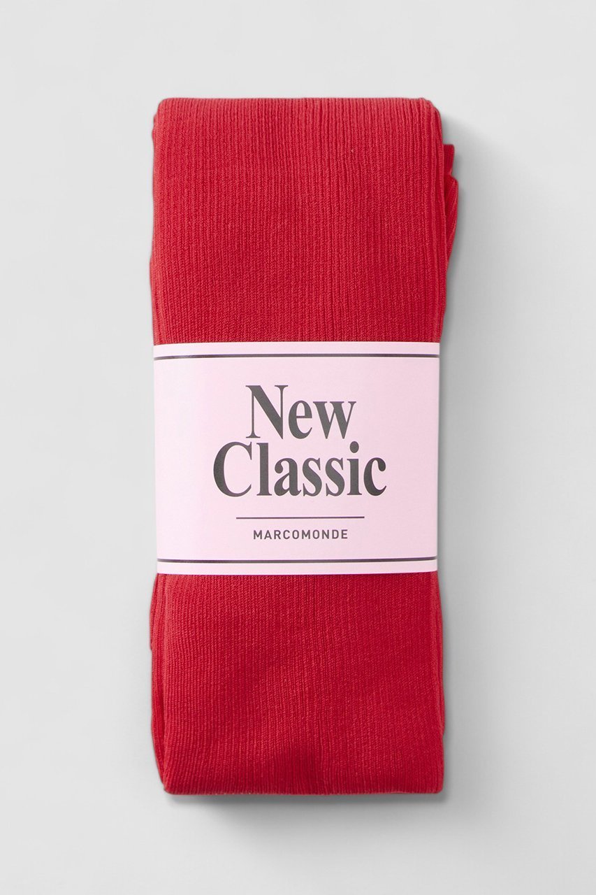 【アルアバイル/allureville】の【MARCOMONDE】 COTTON TIGHTS インテリア・キッズ・メンズ・レディースファッション・服の通販 founy(ファニー) 　ファッション　Fashion　レディースファッション　Fashion for Women　タイツ＆レッグウェア&美脚効果　Tights & Sheer Legwear　レッグウェア・ストッキング　Legwear & Hosiery　なめらか　Smooth, Silky Texture　シルケット　Silket, Silky Cotton　シンプル　Simple, Minimal　ストッキング　Stockings, Sheer Tights　タイツ　Tights, Legwear　エレガント 上品　Elegant　レッド|ID: prp329100004954694 ipo3291000000037176999