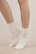 【ブルーフォレ/BLEUFORET】の6456 ウールソックス アイボリー|ID: prp329100004954700 ipo3291000000037177034