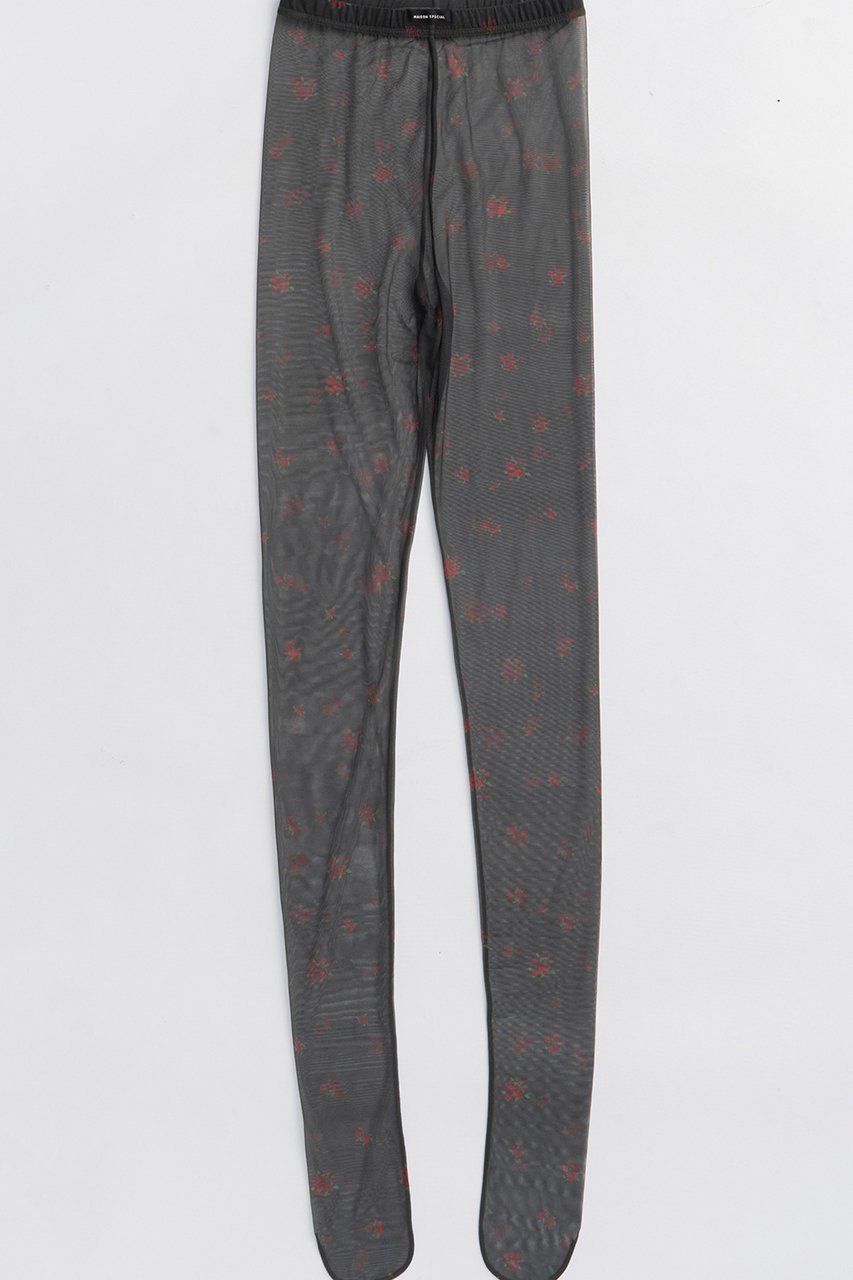 【メゾンスペシャル/MAISON SPECIAL】のFlower Print Tights/フラワープリントタイツ 人気、トレンドファッション・服の通販 founy(ファニー) 　ファッション　Fashion　レディースファッション　Fashion for Women　タイツ＆レッグウェア&美脚効果　Tights & Sheer Legwear　レッグウェア・ストッキング　Legwear & Hosiery　シアー　Sheer, See-Through　ストッキング　Stockings, Sheer Tights　タイツ　Tights, Legwear　トレンド　Trend, Trending Now　 other-1|ID: prp329100004954701 ipo3291000000037177038