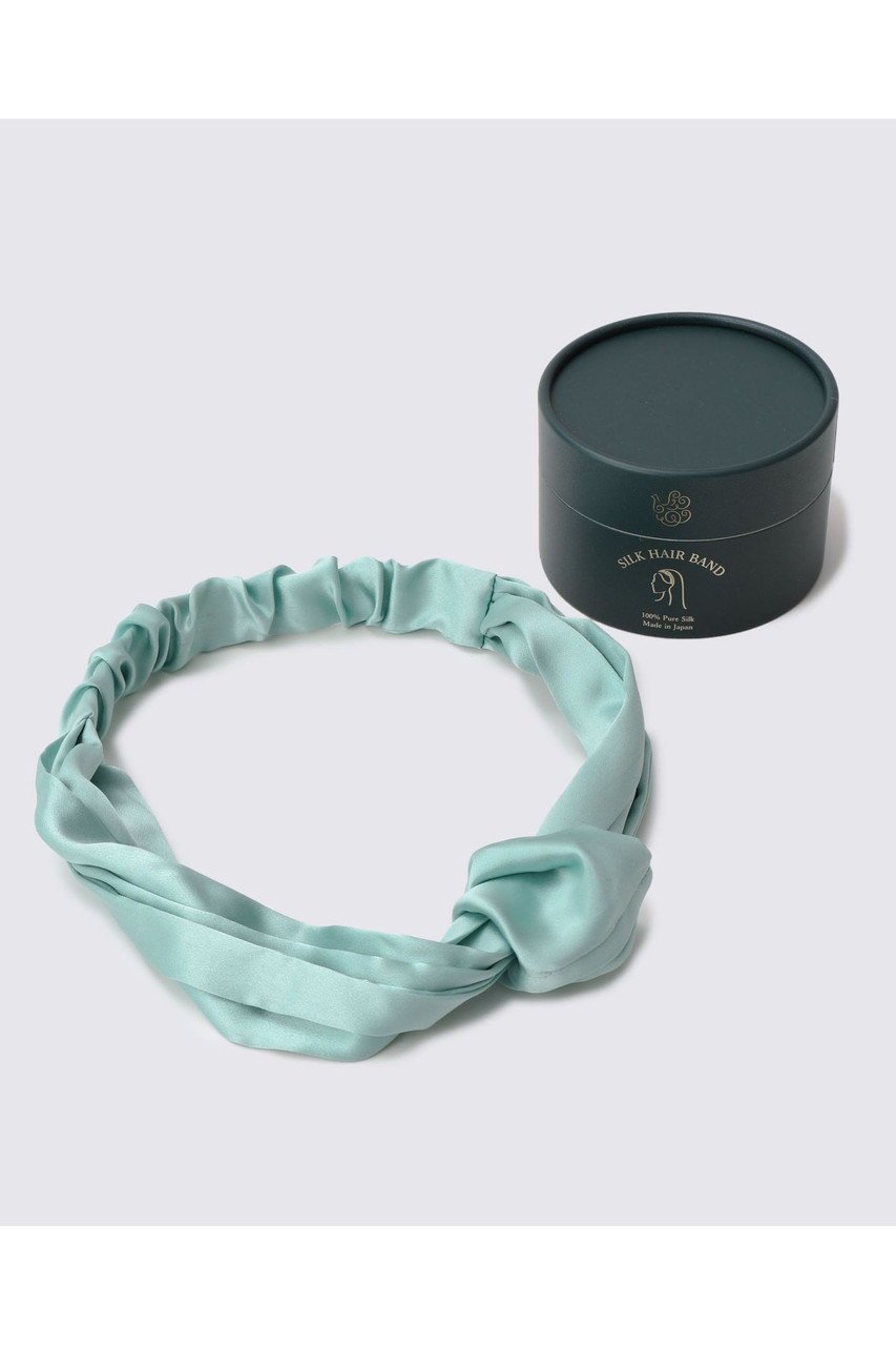 【フートーキョー/Foo Tokyo】のシルクヘアバンド インテリア・キッズ・メンズ・レディースファッション・服の通販 founy(ファニー) 　ファッション　Fashion　レディースファッション　Fashion for Women　シュシュ&ヘアアクセ/ヘアアレンジ　Scrunchies & Hair Accessories　お家時間・ステイホーム　Stay Home / At Home　アクセサリー　Fashion Accessories　シルク　Silk, 100% Silk　リボン　Ribbon, Bow　ミントグリーン|ID: prp329100004954767 ipo3291000000037177487